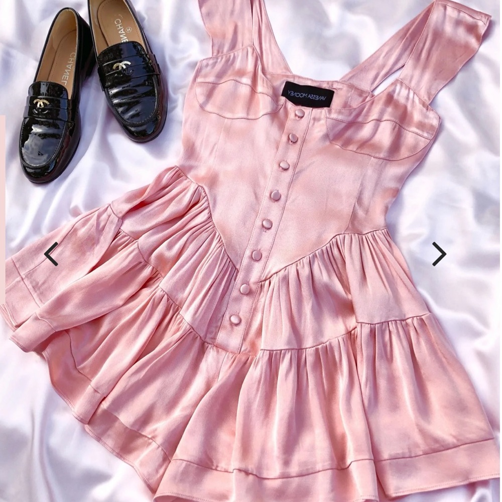 Vanessa Mooney Pink Romper